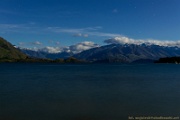 NZ2015-307  Lake Wanaka at midnight. : 2015, New Zealand